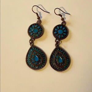 $2/5 Turquoise Drop Earrings